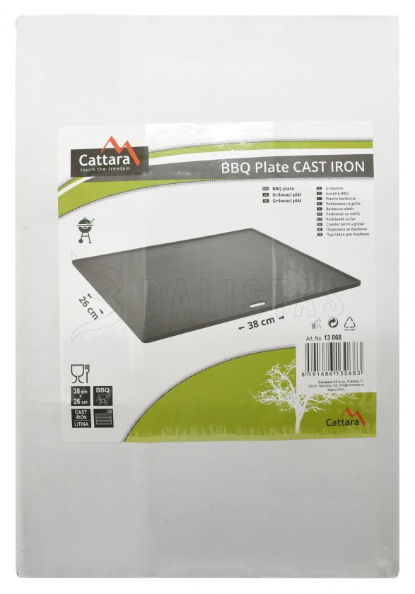 Grillplatte 26x38cm LITINA