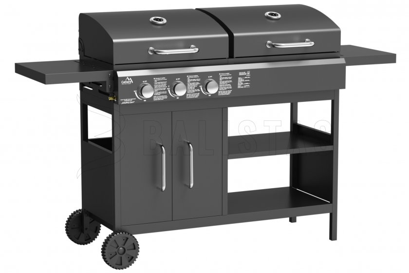 Grill Cattara COUPLE 2in1 Gas / Holzkohle