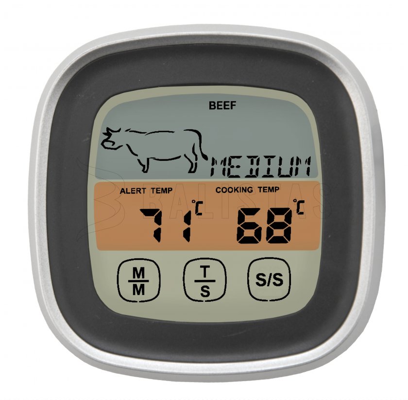 Digitales Grillthermometer mit Sonde