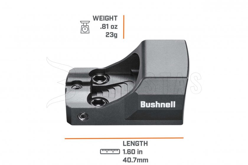 Kollimator Bushnell RXU-200 1x21 Reflex Sight schwarz