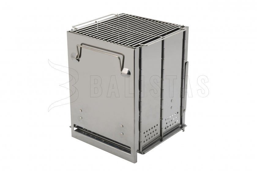 Grill Kocher für Holz Cube klappbar