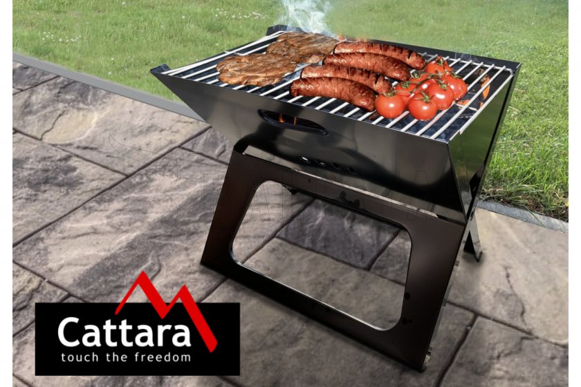 Klappbarer Holzkohlegrill Piran 28x43cm