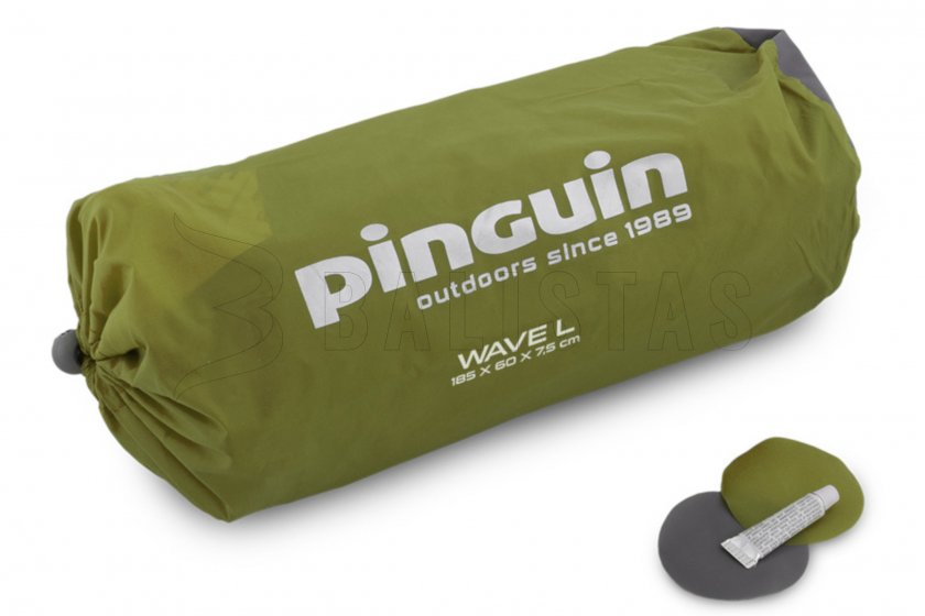 Isomatte Pinguin Wave L Grün