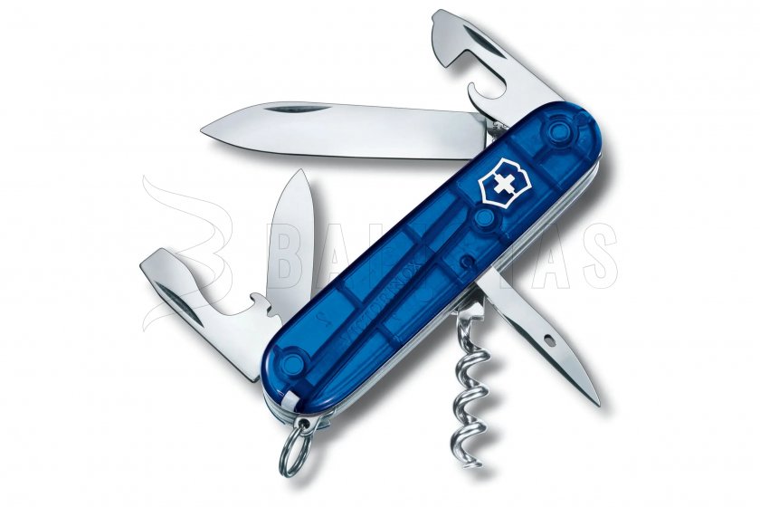 Victorinox Spartan blau transparent