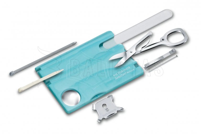 Victorinox Swiss Card Nailcare Karte Blau