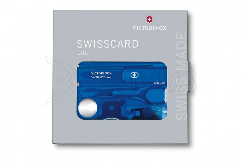 Victorinox Swiss Card Lite Karte Blau