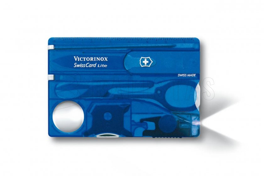 Victorinox Swiss Card Lite Karte Blau