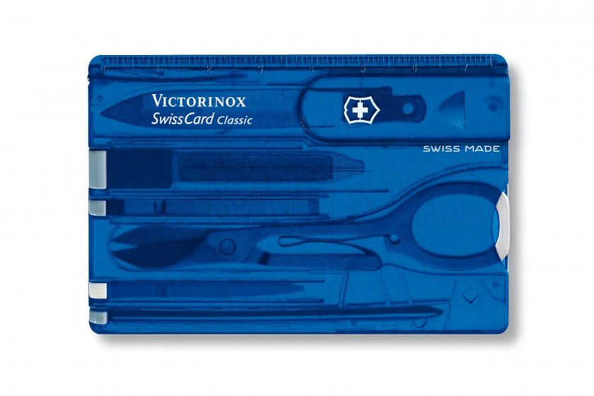 Victorinox Swiss Card Classic Karte Blau