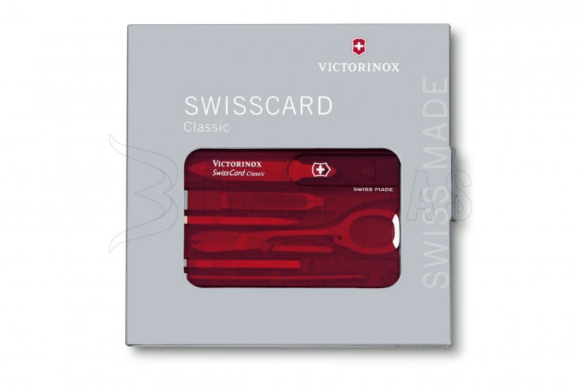 Victorinox Swiss Card Classic Karte Rot