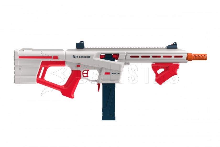 Blaster-Gewehr Game Face Trion für Schaumstoff-Munition rot
