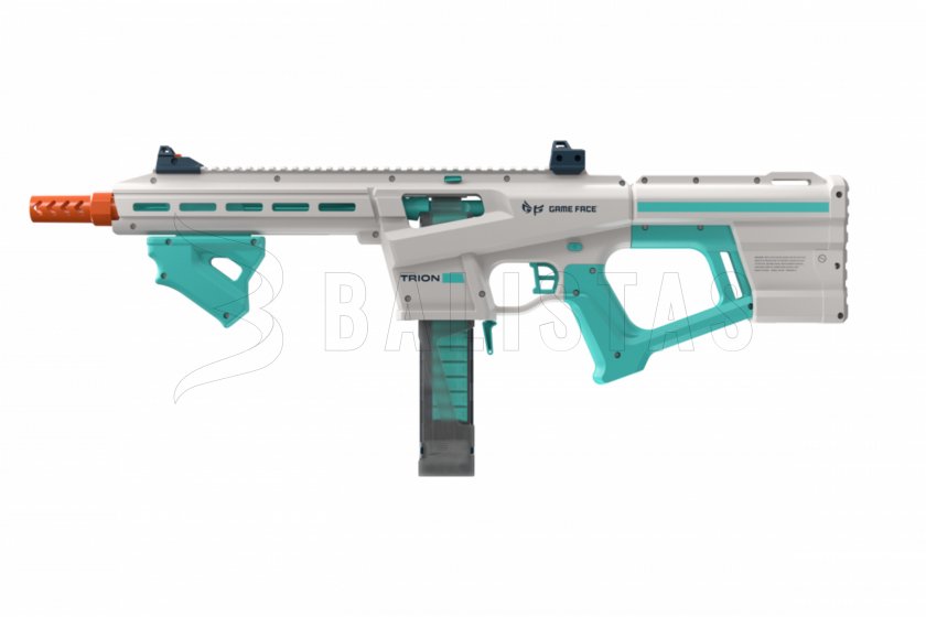 Blaster-Gewehr Game Face Trion für Schaumstoff-Munition blau