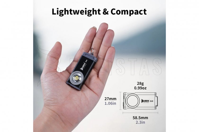 Taschenlampe Wuben G2 grün