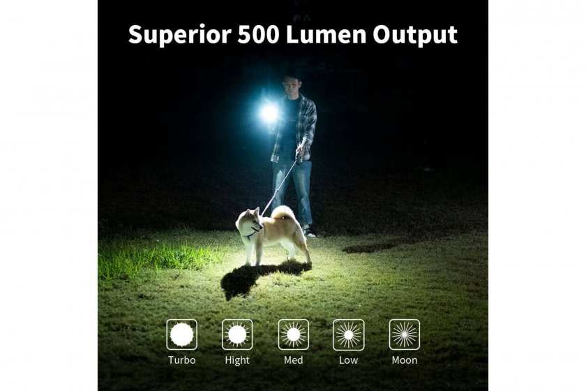 Taschenlampe Wuben G2 grün