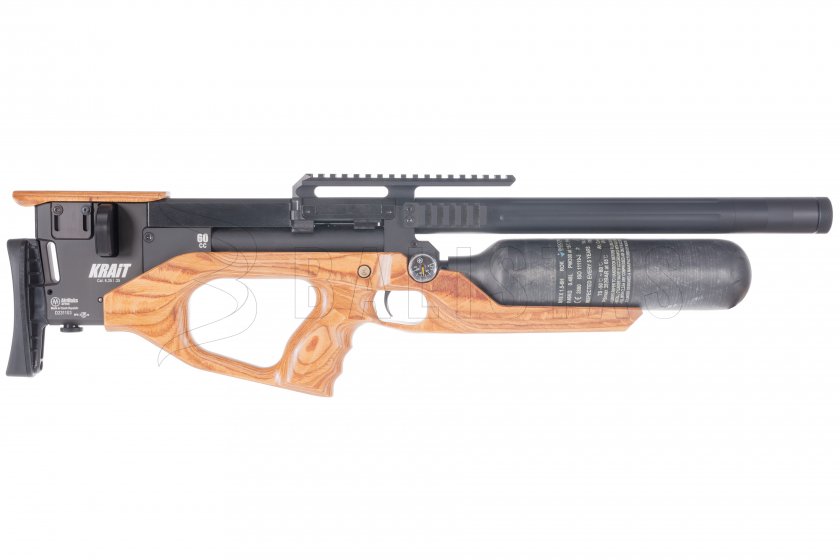 Luftgewehr AirMaks Krait WL 6,35mm Light Brown Lamino 5