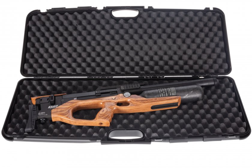 Luftgewehr AirMaks Krait WL 6,35mm Light Brown Lamino 10