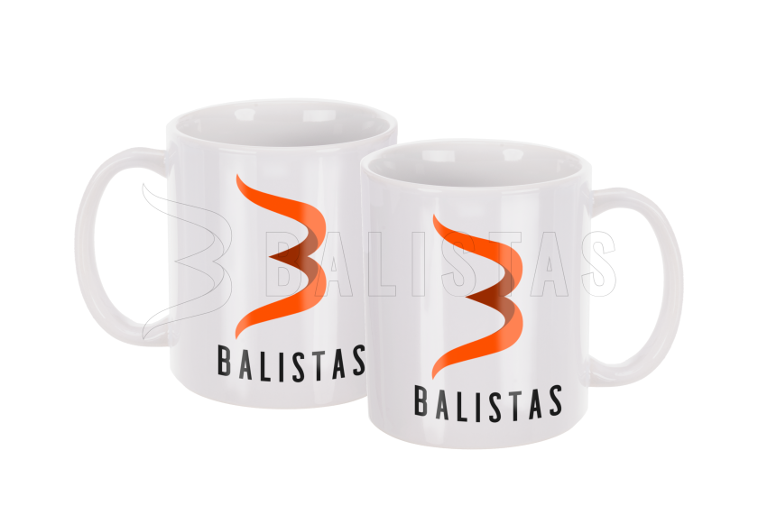 Tasse Balistas 325 ml Logo+Text 3