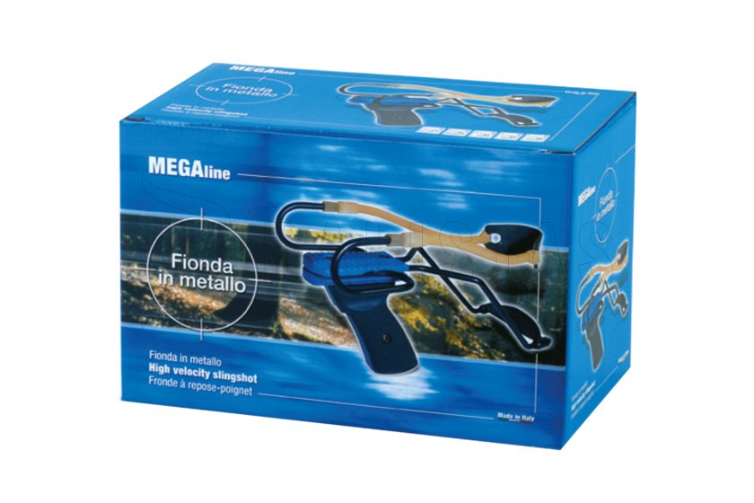 Schleuder Megaline Alpha 2 Doppelgummi - gelb 2