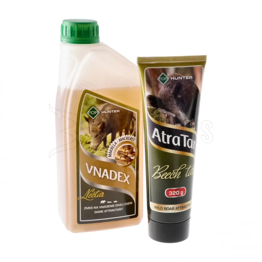 Lockmittel Vnadex Nectar 1 kg Geräucherte Makrele + 320 g Buchenteer AtraTar