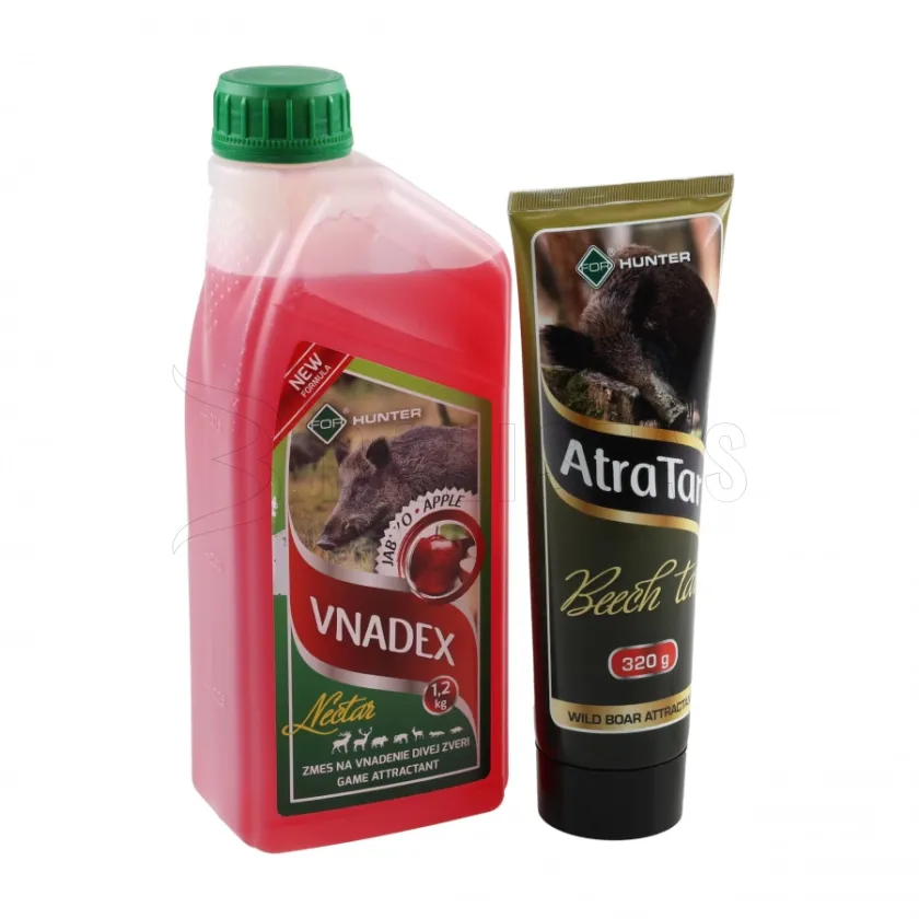 Lockmittel Vnadex Nectar 1.2kg Apfel + 320g Buchenholzteer AtraTar