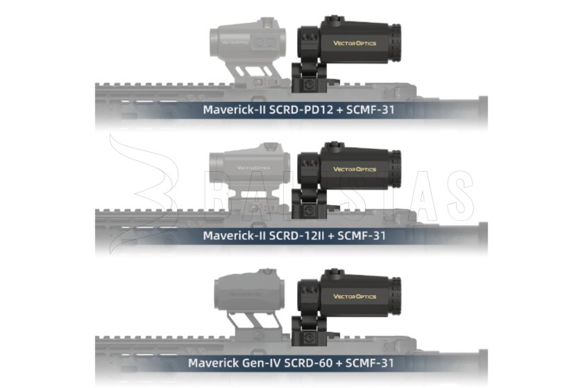 Vergrößerungsmodul Vector Optics Maverick-III 3x22 MIL mod.2026 11