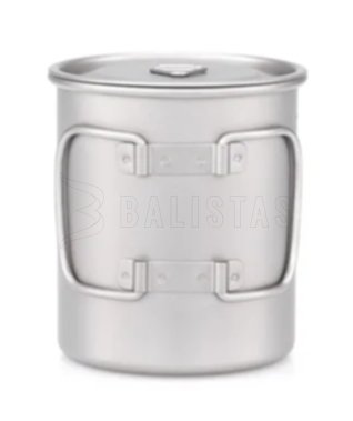 Titanbecher Keith mit Deckel 450ml 5