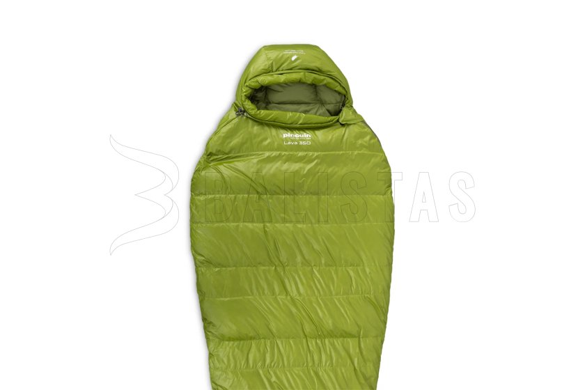 Schlafsack Pinguin Lava 350 175cm grün links 2