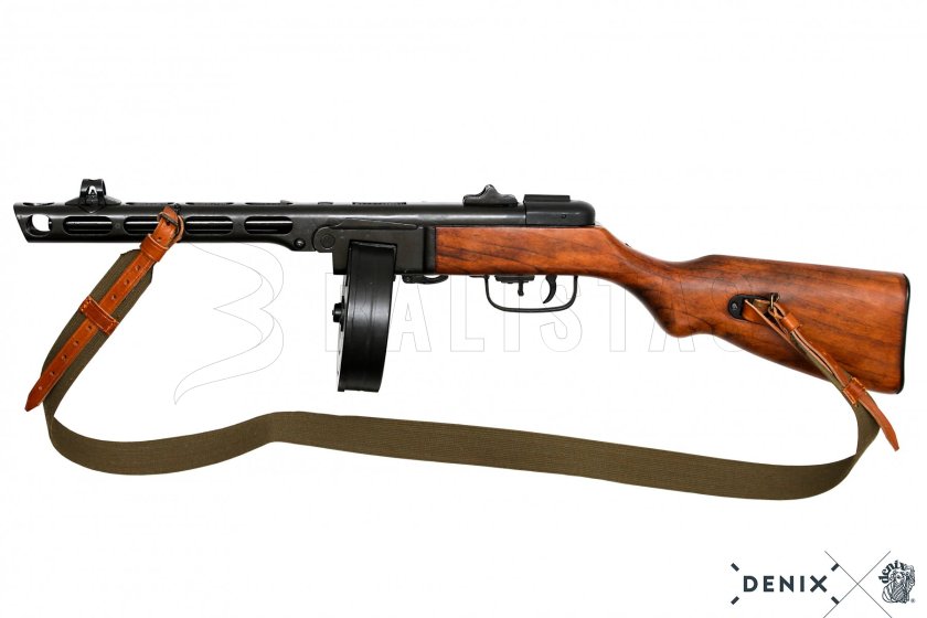 Replik PPŠ-41 Schpagin mit Riemen, UdSSR 1941