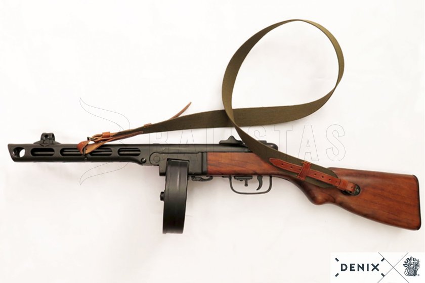Replik PPŠ-41 Schpagin mit Riemen, UdSSR 1941 7