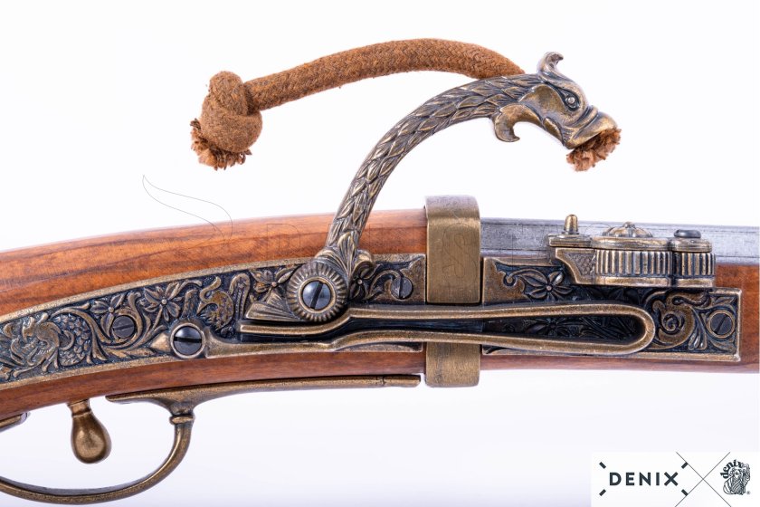 Pistolenreplik mit Luntenschloss, Japan 1800 5