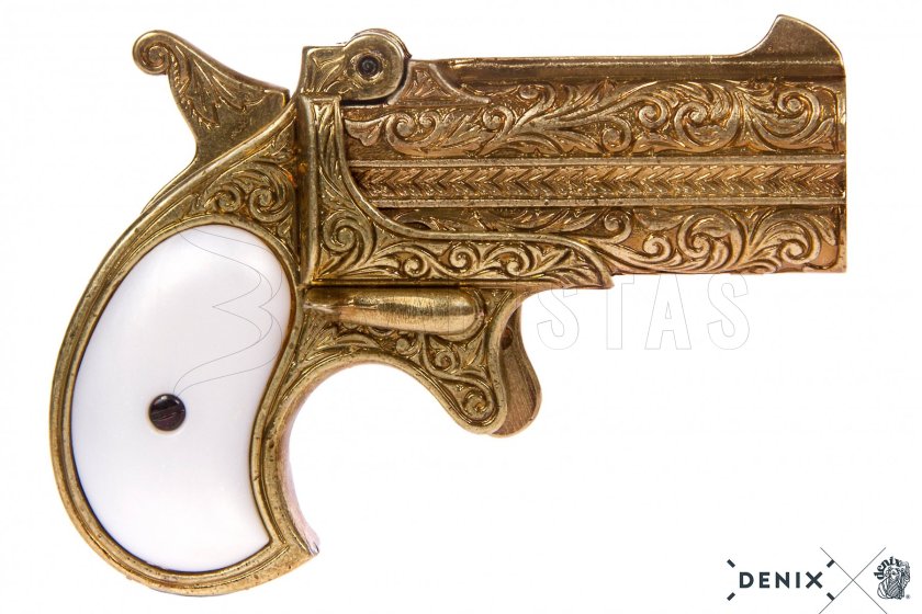 Replik eines doppelläufigen Derringers, USA 1866
