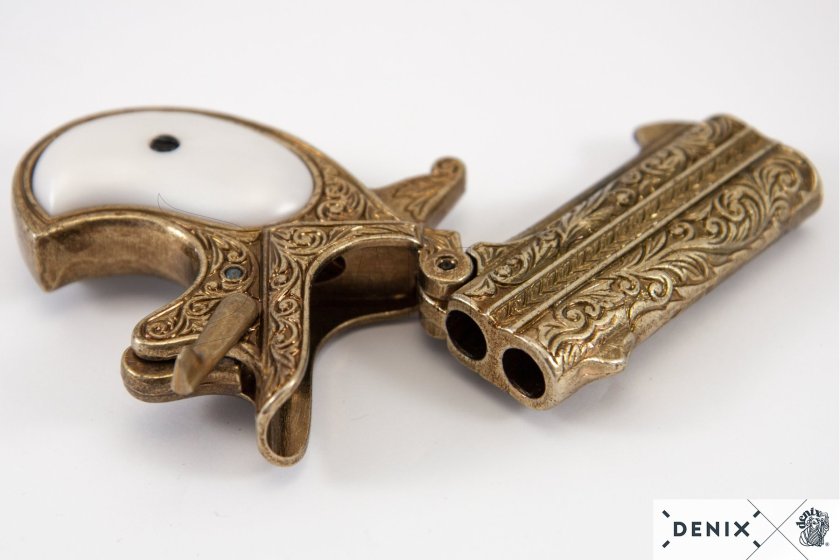 Replik eines doppelläufigen Derringers, USA 1866 6