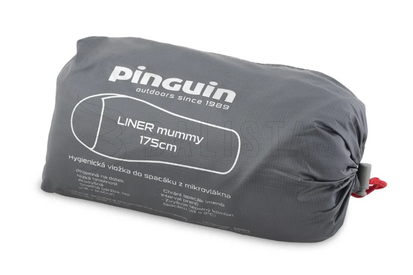 Schlafsack-Inlett Pinguin Liner Mummy 195cm 7