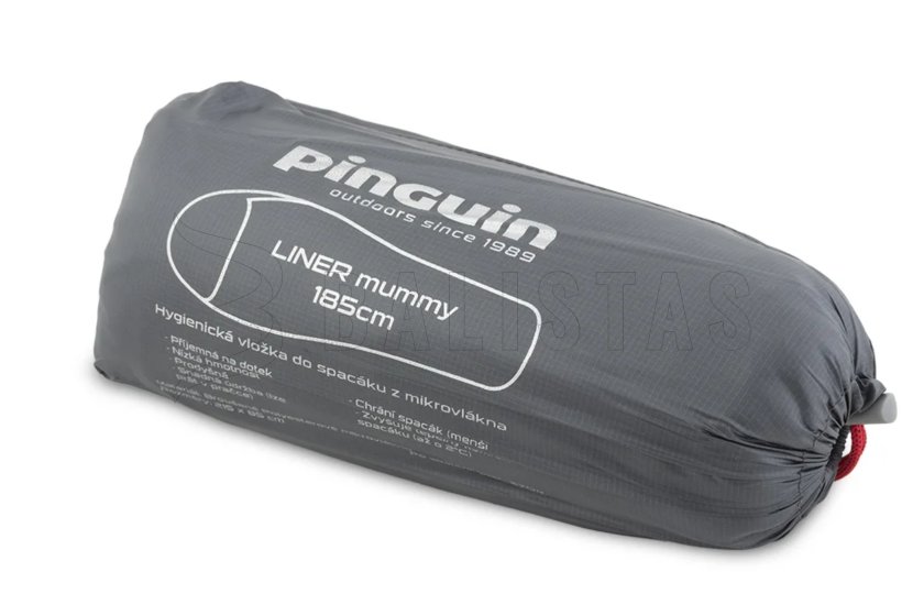 Schlafsack-Inlett Pinguin Liner Mummy 195cm 6