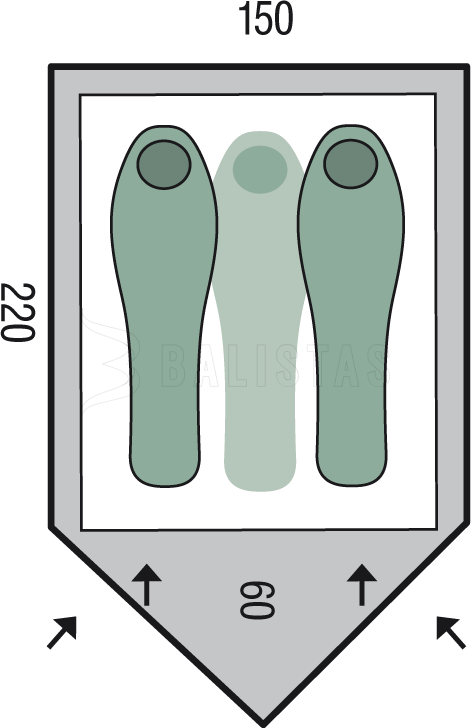 Zelt Pinguin Scout 2