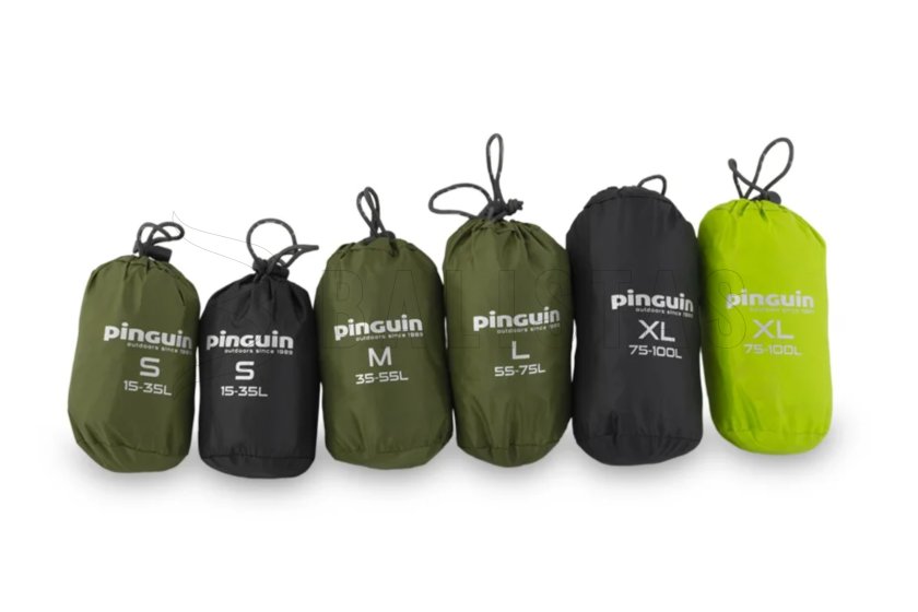 Rucksack-Regenhülle Pinguin Raincover S lime 7