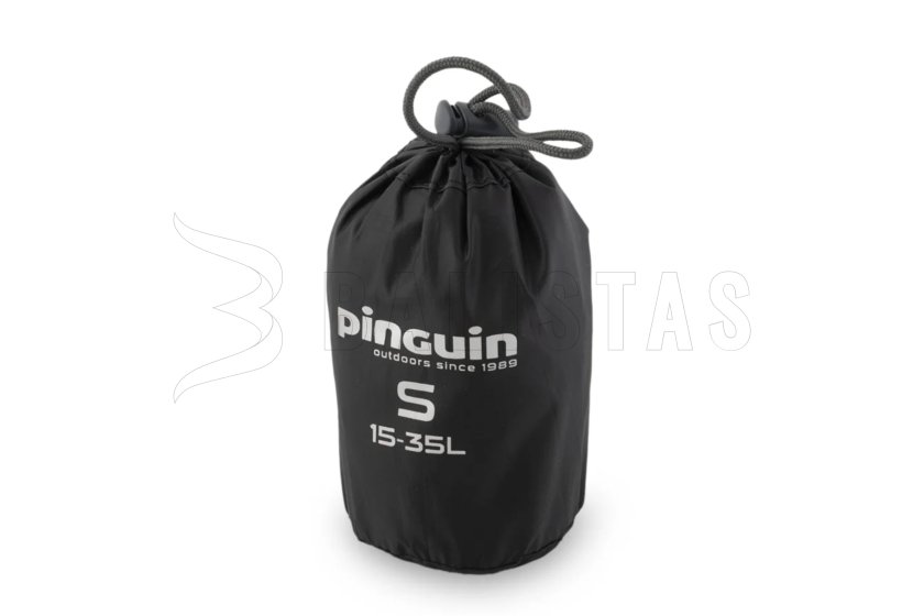 Rucksack-Regenhülle Pinguin Raincover S schwarz