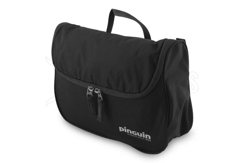 Kulturbeutel Pinguin Toilet bag L schwarz