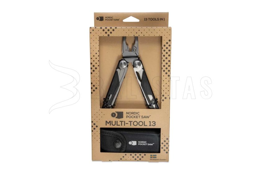 Multifunktionsmesser Nordic Pocket Saw Multi-Tool 13 7