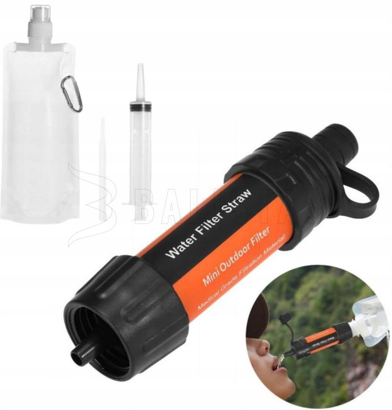 Taschenwasserfilter Mini Water Filter 6v1