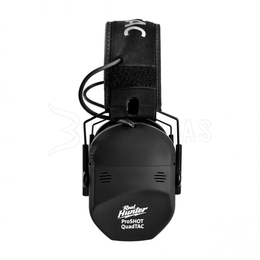 Aktiver Gehörschutz RealHunter Active ProSHOT QuadTAC Schwarz 3