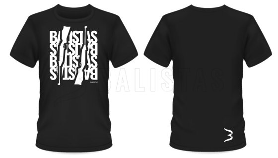 T-Shirt BALISTAS Bold - Tee Black