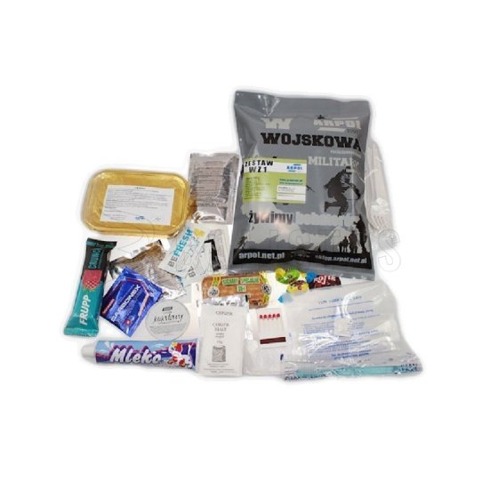 Militärische Lebensmittelration MRE, ARPOL WZ, Set 1