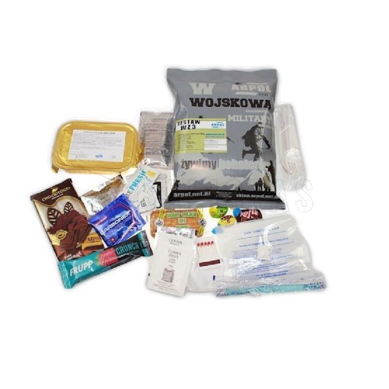 Militärische Lebensmittelration MRE, ARPOL WZ, Set 3