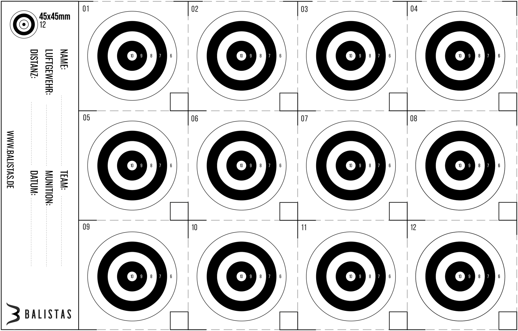 2026 Target DE 45x45