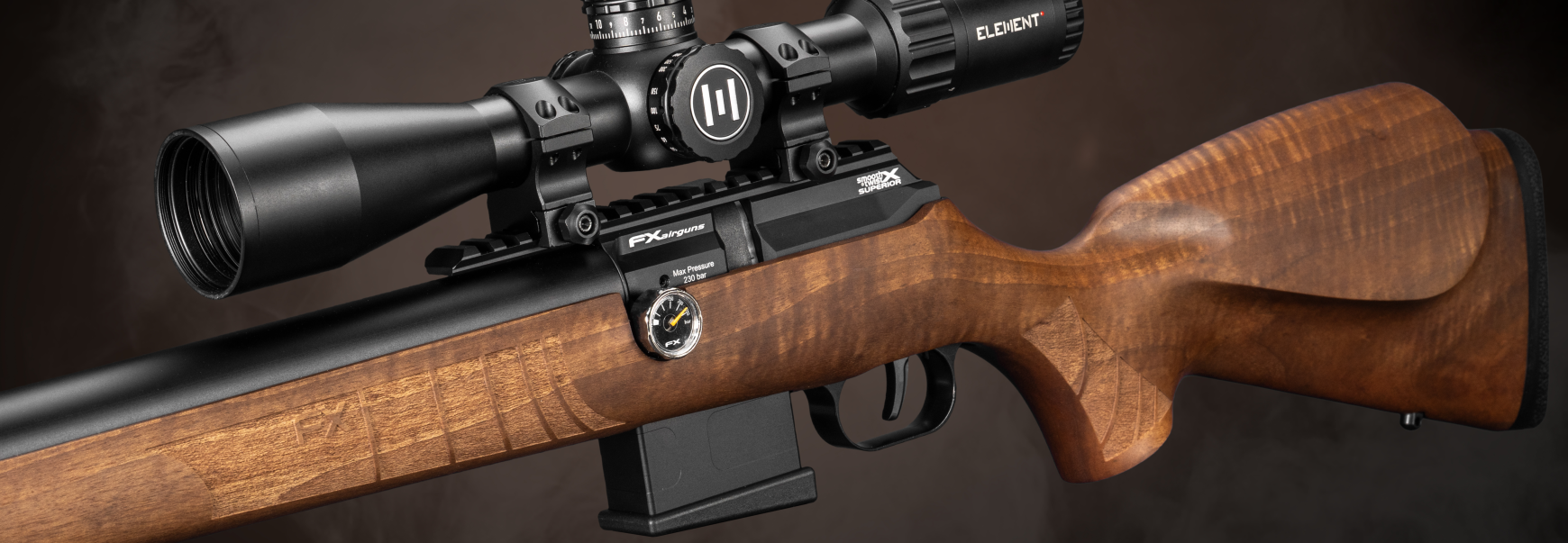 Luftgewehr FX DRS MKII Classic Walnut Text 3